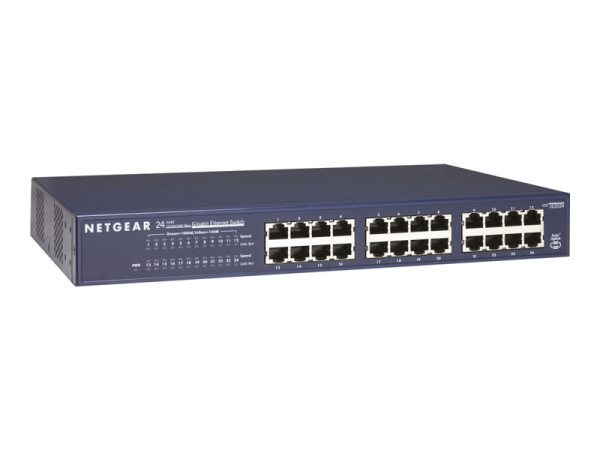 NW Switch 10/100/1000Mbit 24Port NetGear JGS524