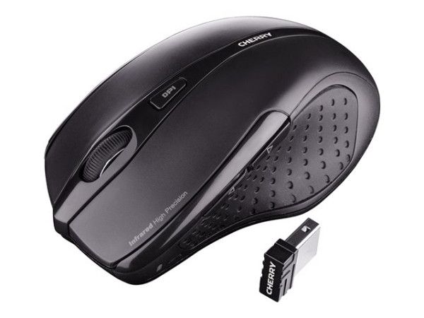 Maus Cherry MW 3000 (schwarz) schwarz 2,4-GHz-USB-Empfänger