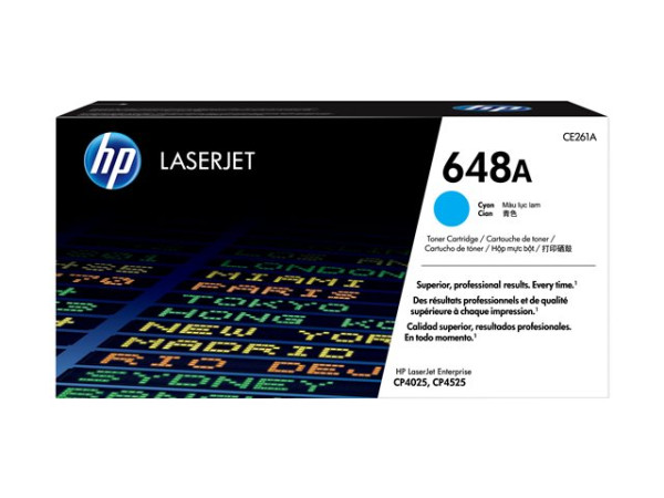 Toner HP CE261A ca.11000 Seiten cyan