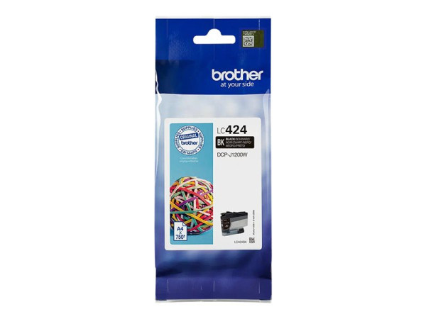 Brother Tinte BK LC-424BK