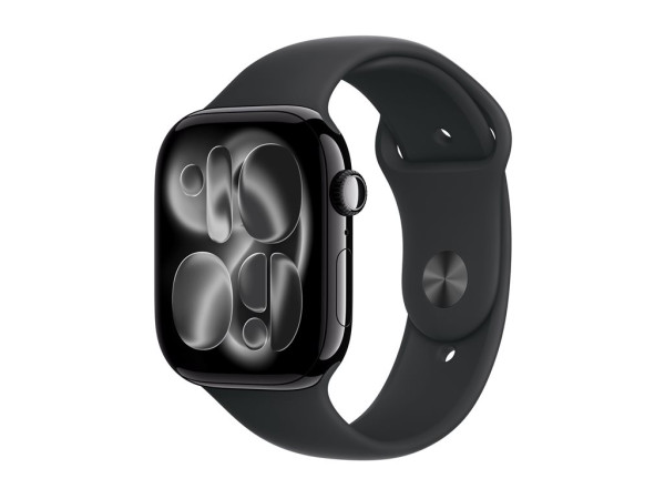 Apple Watch Series 11 (schwarz (glänzend), Aluminium, 46