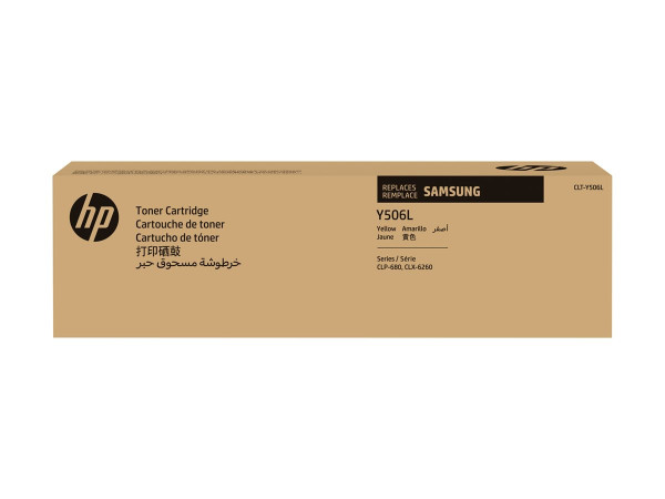 Samsung Toner YE CLT-Y506L Retail Toner Gelb 3500