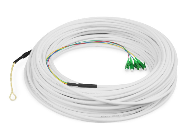 Digitus FTTH Drop Kabel, Singlemode, 4 Fasern, 4 LC/APC