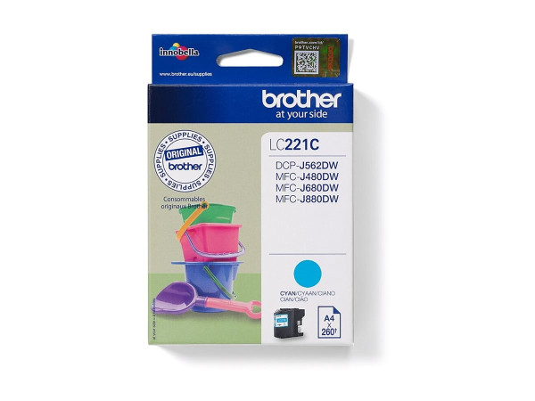 Brother Tinte CY LC-221C