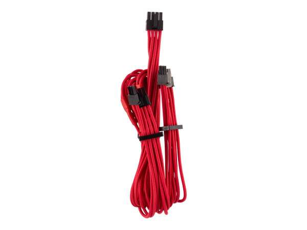 Corsair Split PCIe Cable 2 Conn. rd rot, mit