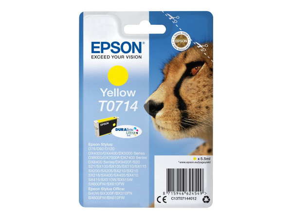 Epson Tinte YE C13T07144012 DURABrite Tinte