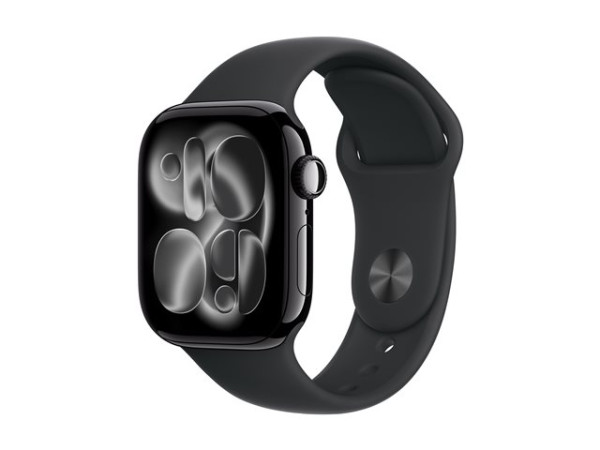 Apple Watch Series 11 (schwarz (glänzend), Aluminium, 42