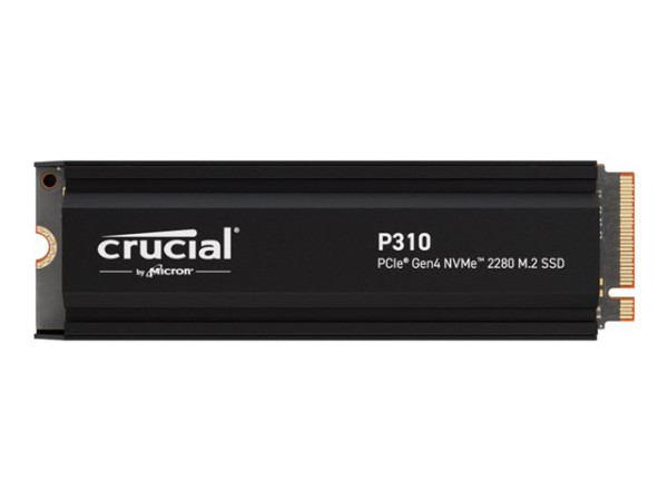 Crucial P310 1 TB mit Kühlkörper (PCIe 4.0 x4, NVMe, M.2
