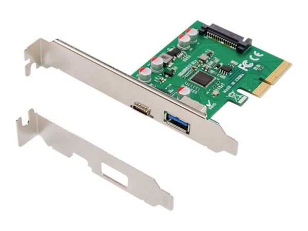Digitus PCIe Karte USB Typ-C? + USB A