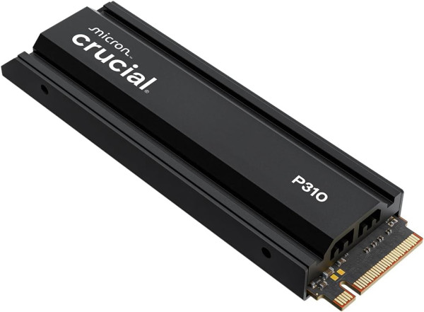 Crucial P310 4 TB mit Kühlkörper (PCIe 4.0 x4, NVMe, M.2
