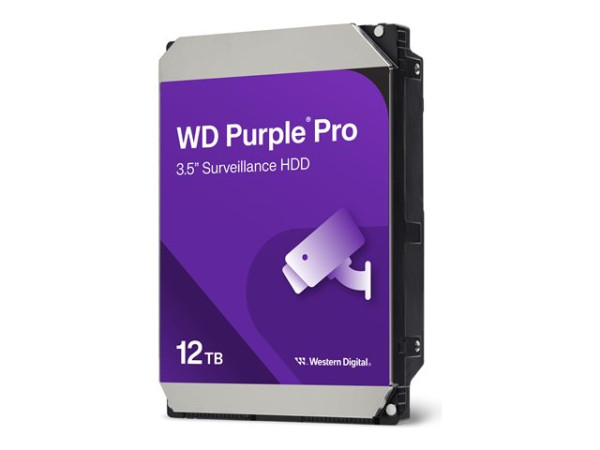 Western Digital 12TB WD121PURP Purple Pro 7200 SA3