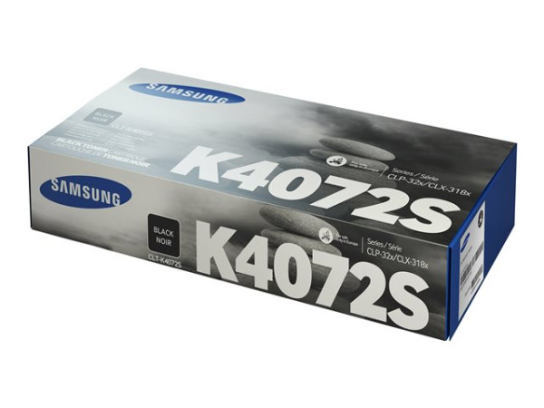 Samsung Toner BK CLT-K4072S Retail Toner Schwarz 1500