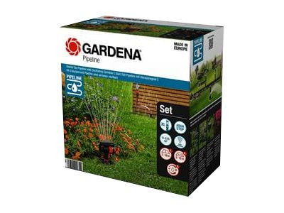 Gardena Gard Komplett-Set Pipeline mit Viereck. 08274-34