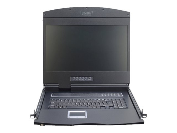 Digitus 19" KVM Konsole 19"TFT 8p Cat5 nicht