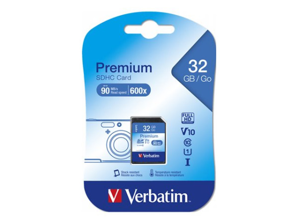 SD Card 32GB Verbatim SDHC class 10