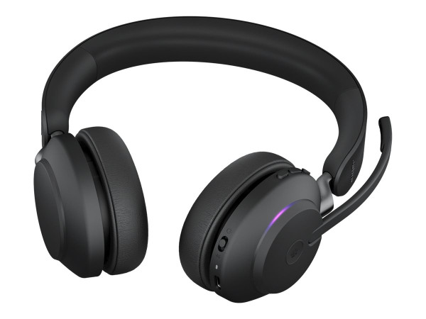 Jabra Evolve2 65 Link380a MS Stereo bk | Stand