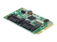Delock MiniPCIe I/O PCIe 2xSATA 6Gb/s, Controller