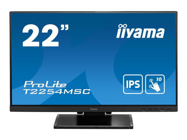 Iiyama Iiya 21,5 L T2254MSC-B1AG 21,5" PCAP 10P Touch,