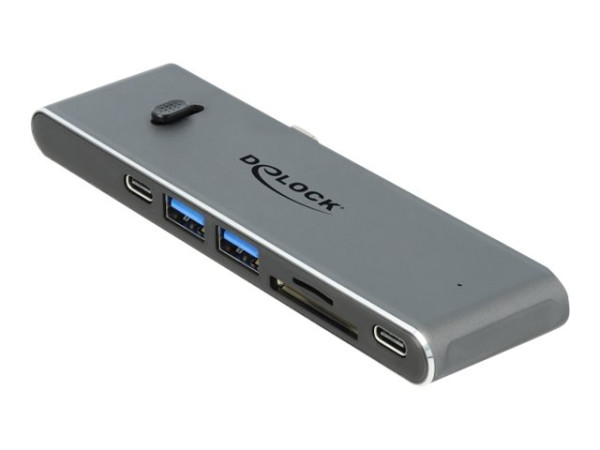 DeLOCK DS Dual USB-C m. HDMI/USB/SD/PD | 87752