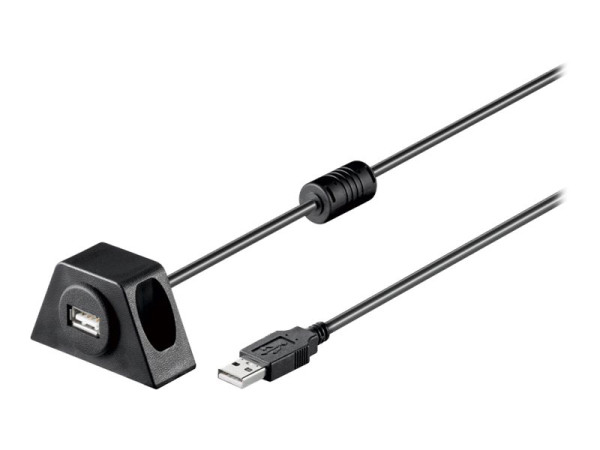 Goobay (ohne Kennzeichnung) USB Verl AA 060 CLIP II SCHWARZ