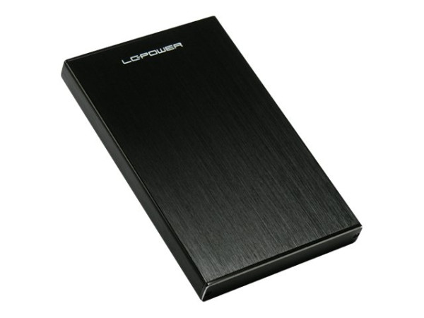 Geh 6.3cm (2,5")LC-POWER SATAIII>USB3.0 LC-25U3-BECRUX ALU