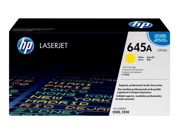 Toner HP C9732A Gelb 12000 Seiten