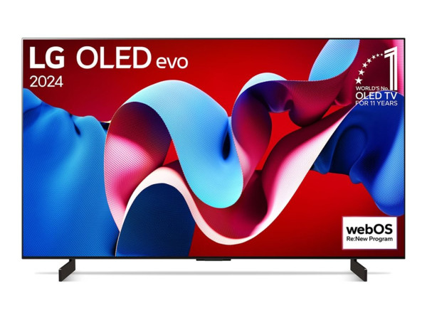 LG Electronics OLED42C47LA (105.5 cm (42 Zoll), schwarz,