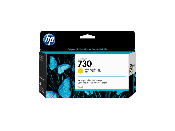 Hewlett-Packard HP Nr.730 Tinte YE 130ml
