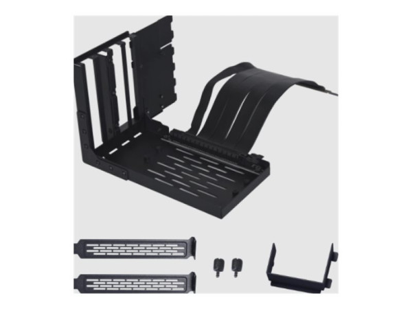 Lian Li VG4-4-V2X Vertical GPU Kit - schwarz O11 Dynamic Evo