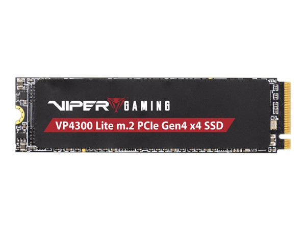 Patriot VP4300 Lite 1 TB (schwarz, PCIe 4.0 x4, NVMe 2.0,