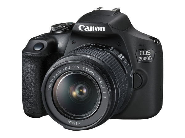 Canon EOS-2000D Kit II IS 18-55 bk schwarz,
