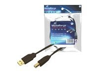 Druckerkabel MediaRange USB2.0 Typ A -> Typ B St/St 3,00m