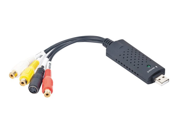 Audio-& Videograbber Gembird USB zum digit. von VHS Tapes