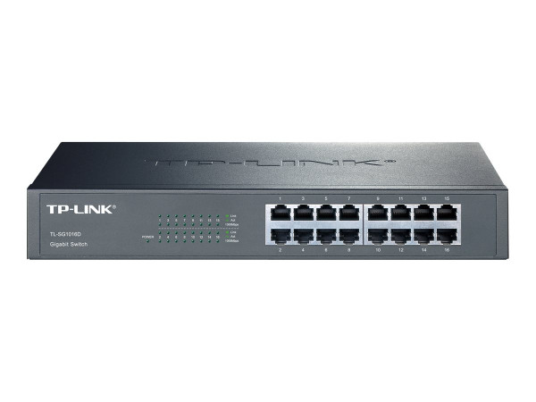 NW Switch 10/100/1000MBit 16Port TP-Link TL-SG1016D