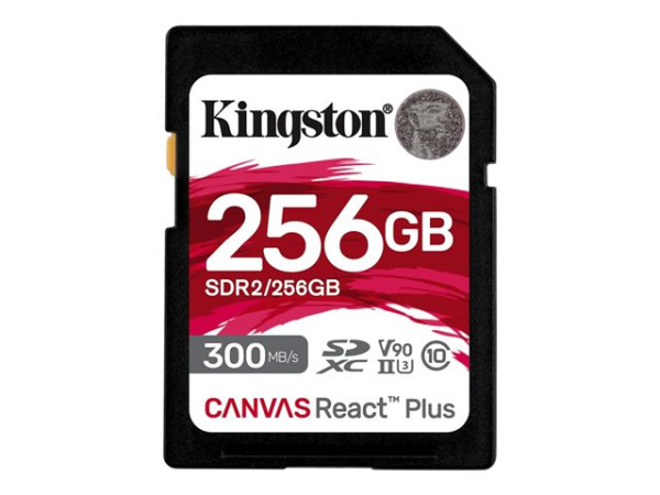 Kingston SD 256GB React Plus UHS-II U3 KIN
