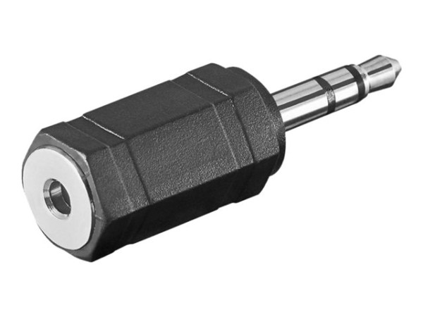 Goobay A 229 Audio-Adapter 3,5mm stereo Stecker>2,5mm stereo