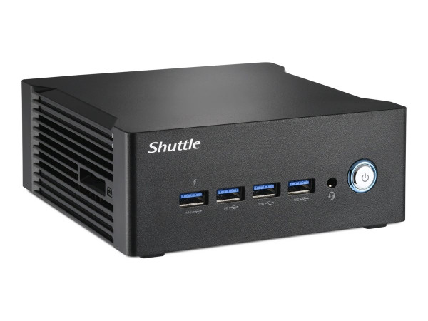 Shuttle XPC nano NA10H7 (schwarz, ohne Betriebssystem)