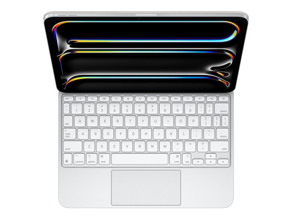 Apple "Magic Keyboard für 11" iPad Pro (M4) (weiß,