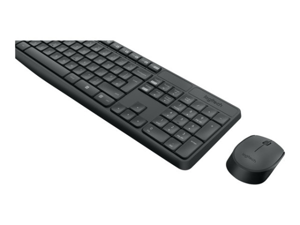 Tastatur und Maus Logitech Wireless Kombo MK235 Desktop