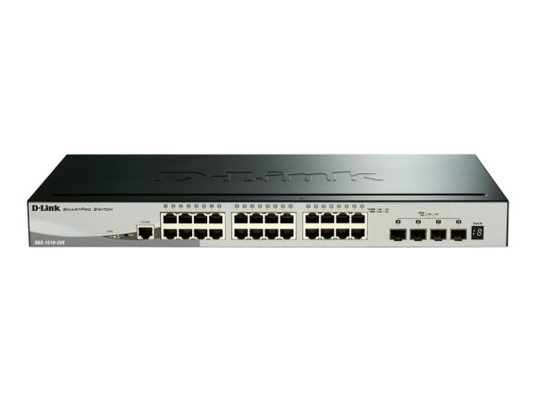 D-Link DGS-1510-28X/E GE/XG/SMA/24 4x SFP+