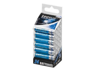 tecxus LR 03 24er XXL-Pack tecxus Batterie Alkali Micro