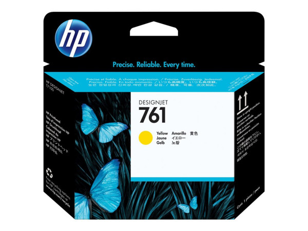 HP CH645A|761 Druckkopf gelb für DesignJet T 7100/7100 42