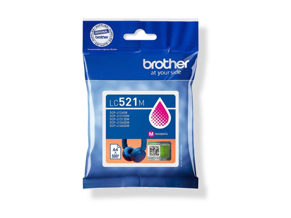 Brother Tinte magenta LC-521M