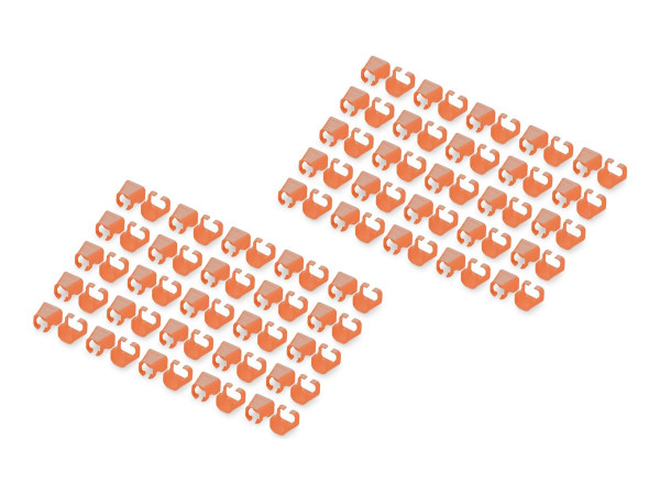 Digitus Digitus Farbclips für Patchkabel - Orange