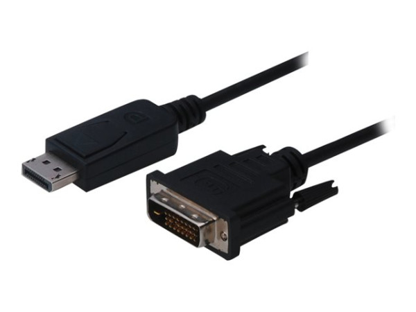 Digitus Digitus DisplayPort Adapterkabel, DP auf DVI-D