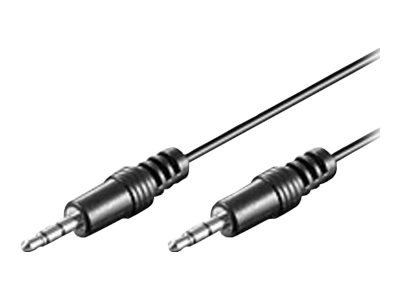 Audio Kabel MediaRange 3,5mm Stereo Jack 1.50m black