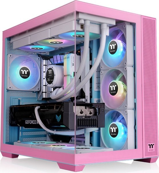 Thermaltake View 380 TG ARGB (rosa, Tempered Glass x 2)