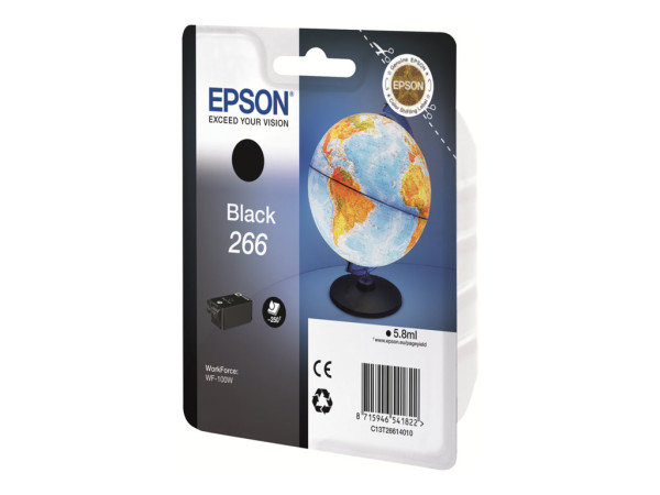 Epson Tinte schwarz C13T26614010 Tinte Schwarz 5,8 ml