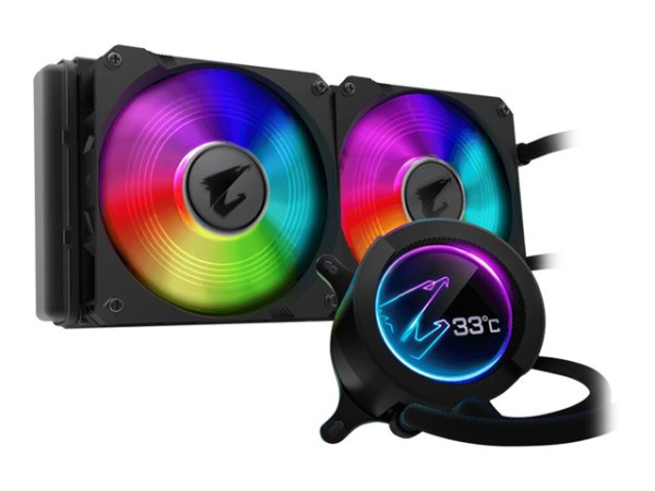 GigaByte GiBy AORUS LIQUID COOLER 280 schwarz 1150, 1151,