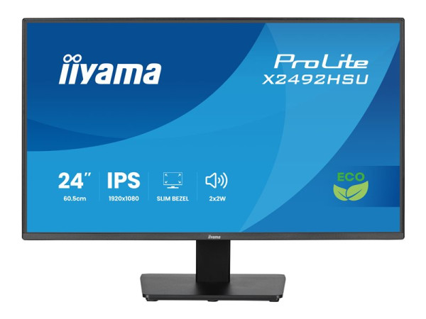 Iiyama Prolite X2492HSU-B1 (60.5 cm (24 Zoll), schwarz